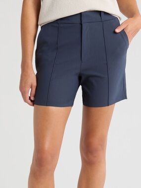 NEW RHÔNE Birdie Golf Trouser Shorts {$118} Dark Navy Blue Women’s Sz 10